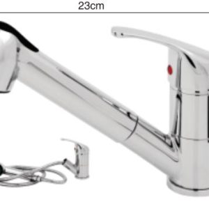 MISTURADOR MONOCOMANDO COZINHA 1446 CROMADO BANCADA C/DUCHA