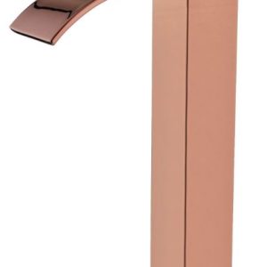 MISTURADOR MONOCOMANDO LAVATORIO 4800 PARIS CASCATA ALTO ROSE