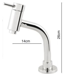 TORNEIRA LAVATORIO 4030 ELEGANCE LUXO CROMADA