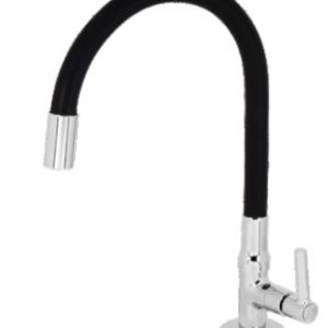 TORNEIRA COZINHA BICA MOVEL 2196 C-70 BLACK BANCADA