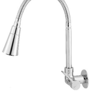 TORNEIRA COZINHA BICA MOVEL 1174 C-100 DUO CROMADA PAREDE