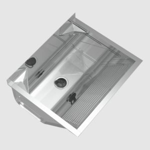 TANQUE ACO INOX-430 48LTS.SIMPLES 500 C/SUPORTE E VALVULA - GHEL PLUS