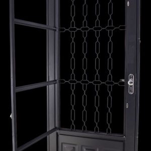 PORTA 215X84X12 ACO PRIMER C/POSTIGO GRADE ELO S/VIDRO DIREITA 103600