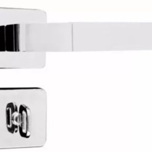 FECHADURA MODENA ROSETA CROMADA BANHEIRO 10770