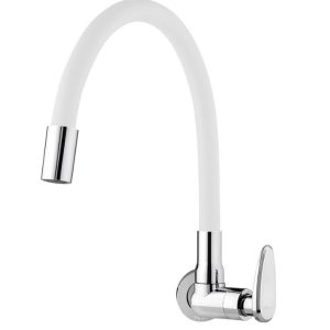 TORNEIRA COZINHA BICA MOVEL ABS ALLURE MOUVE BRANCA PAREDE - VIQUA