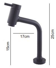 TORNEIRA LAVATORIO 4030 ELEGANCE LINK BLACK