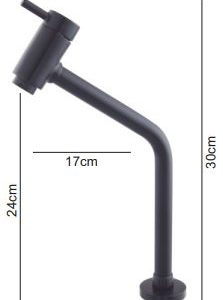 TORNEIRA LAVATORIO 4040 ELEGANCE LINK BLACK