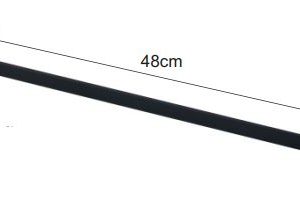 PORTA TOALHA BANHO QUADRA BLACK