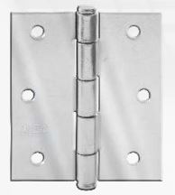 DOBRADICA 31/2 S/ANEL ACO CROMADO 3PC 2086