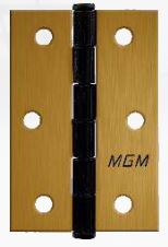 DOBRADICA 31/2 S/ANEL ACO BRONZE LATONADO 3PC 2087