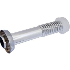 TUBO LIGACAO SANFONADO CROMADO CLA2