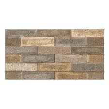 REVESTIMENTO CERAMICO 39X75,5-A RETIFICADO MATTONE GRANILHADO V3 LA 4 FACES - MAJOPAR