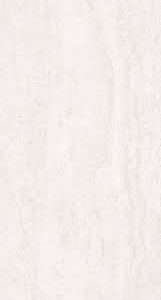 PISO SEMI-GRES 45X89-A RETIFICADO TRAVERTINO BIANCO POLIDO LW V2 9 FACES - TESORO