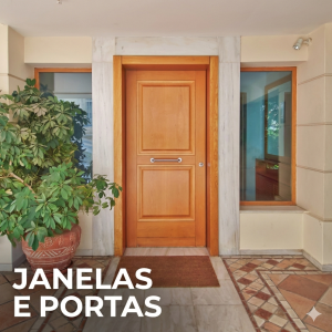 JANELAS E PORTAS