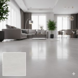 PISO SEMI-GRES 45X90-A RETIFICADO ALLURE GRIS LISO ACETINADO LZ V2 6 FACES - MEGALUME