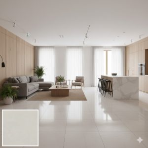 PORCELANATO 83X83-A RETIFICADO TROY GRAY PLUS ACETINADO 83071 V2 LD 4 FACES - EMBRAMACO