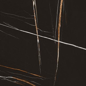 PISO SEMI-GRES 75X75-A RETIFICADO BLACK SUPREME POLIDO LW V2 6 FACES - TESORO